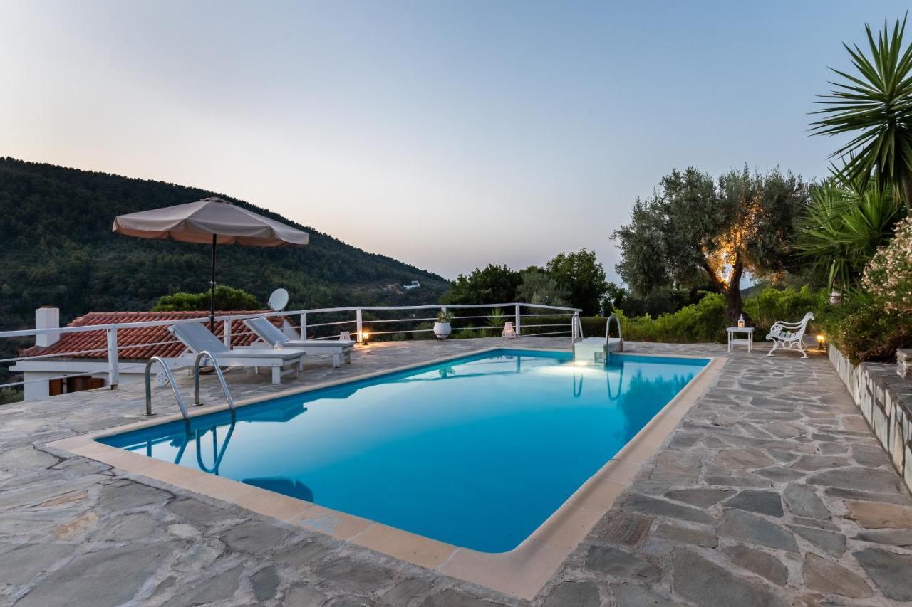 Villa Fotini Kalivi In Raches Panormos  Luaran gambar