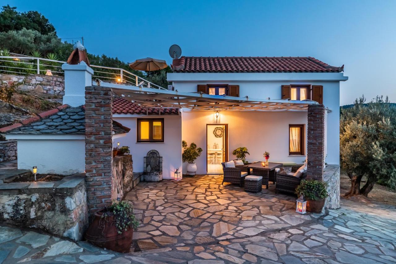 Villa Fotini Kalivi In Raches Panormos  Luaran gambar
