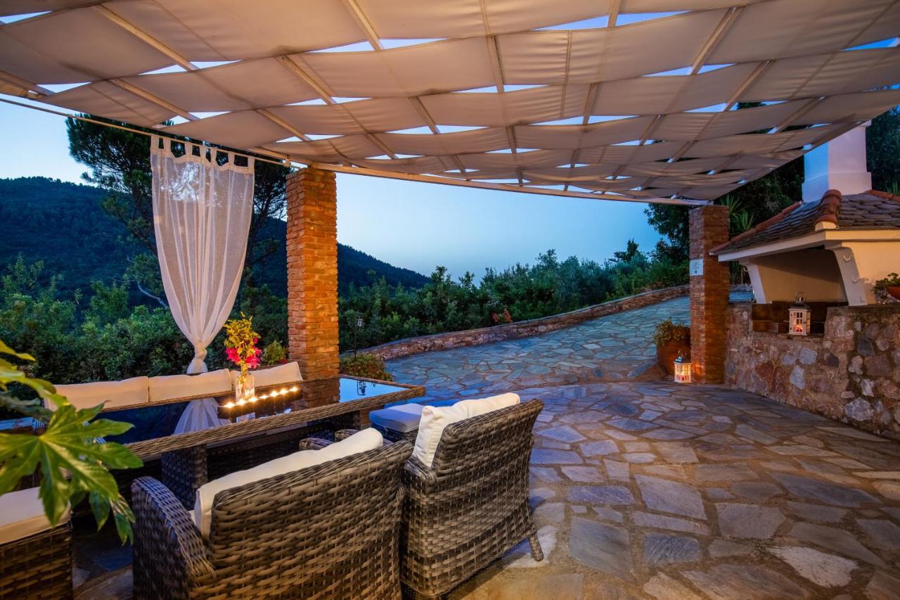 Villa Fotini Kalivi In Raches Panormos  Luaran gambar
