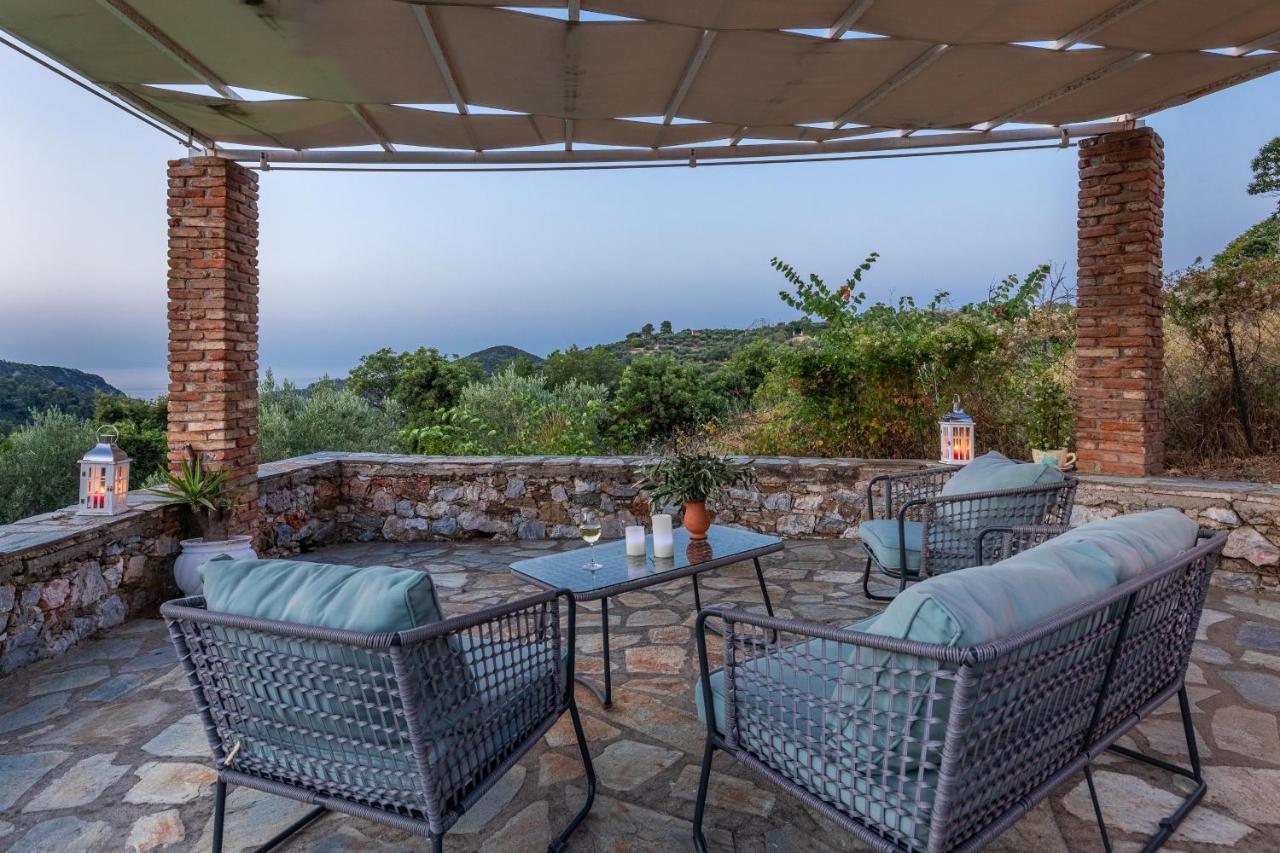 Villa Fotini Kalivi In Raches Panormos  Luaran gambar