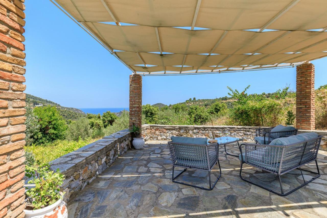 Villa Fotini Kalivi In Raches Panormos  Luaran gambar