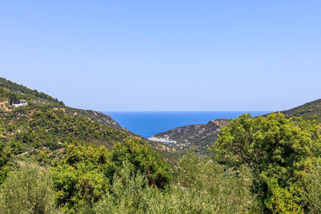 Villa Fotini Kalivi In Raches Panormos  Luaran gambar