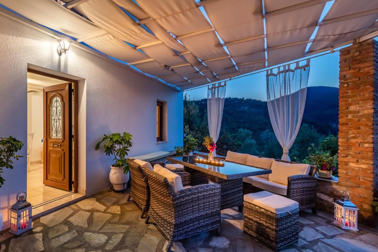 Villa Fotini Kalivi In Raches Panormos  Luaran gambar