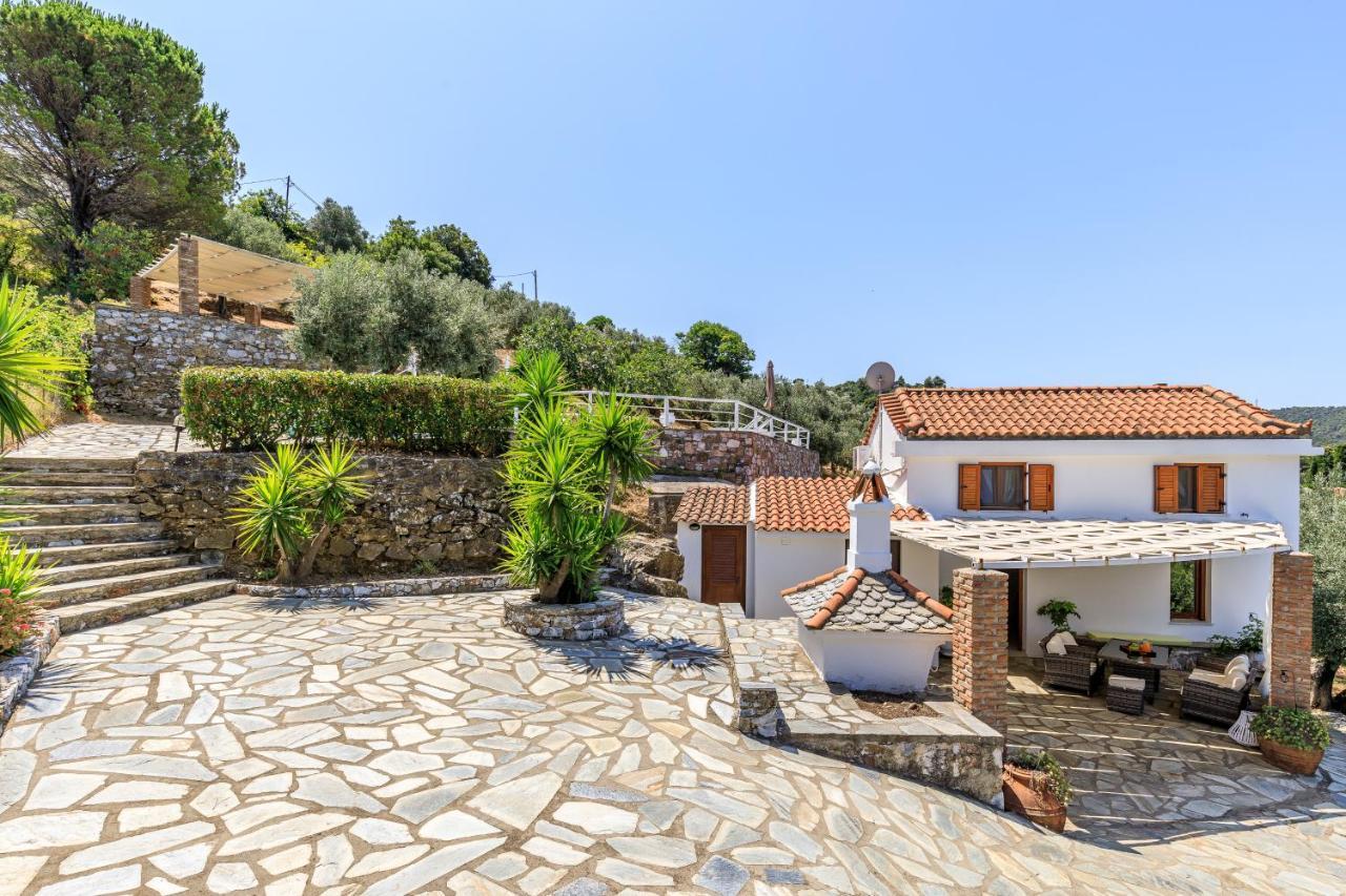 Villa Fotini Kalivi In Raches Panormos  Luaran gambar