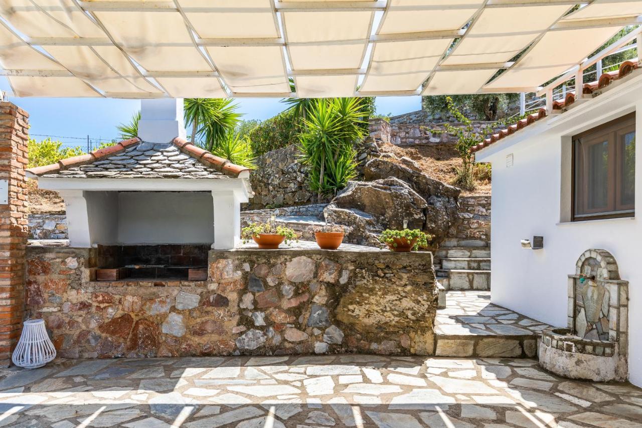 Villa Fotini Kalivi In Raches Panormos  Luaran gambar
