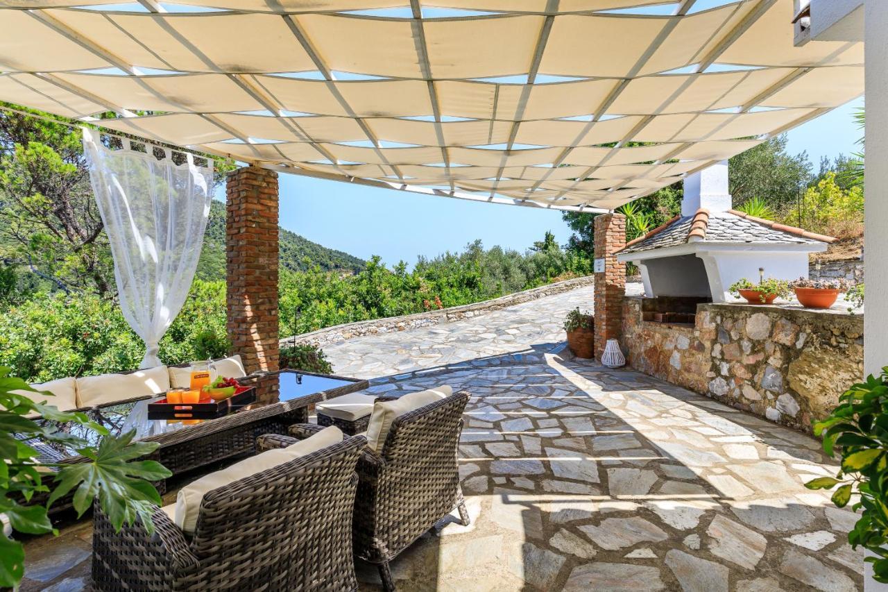 Villa Fotini Kalivi In Raches Panormos  Luaran gambar