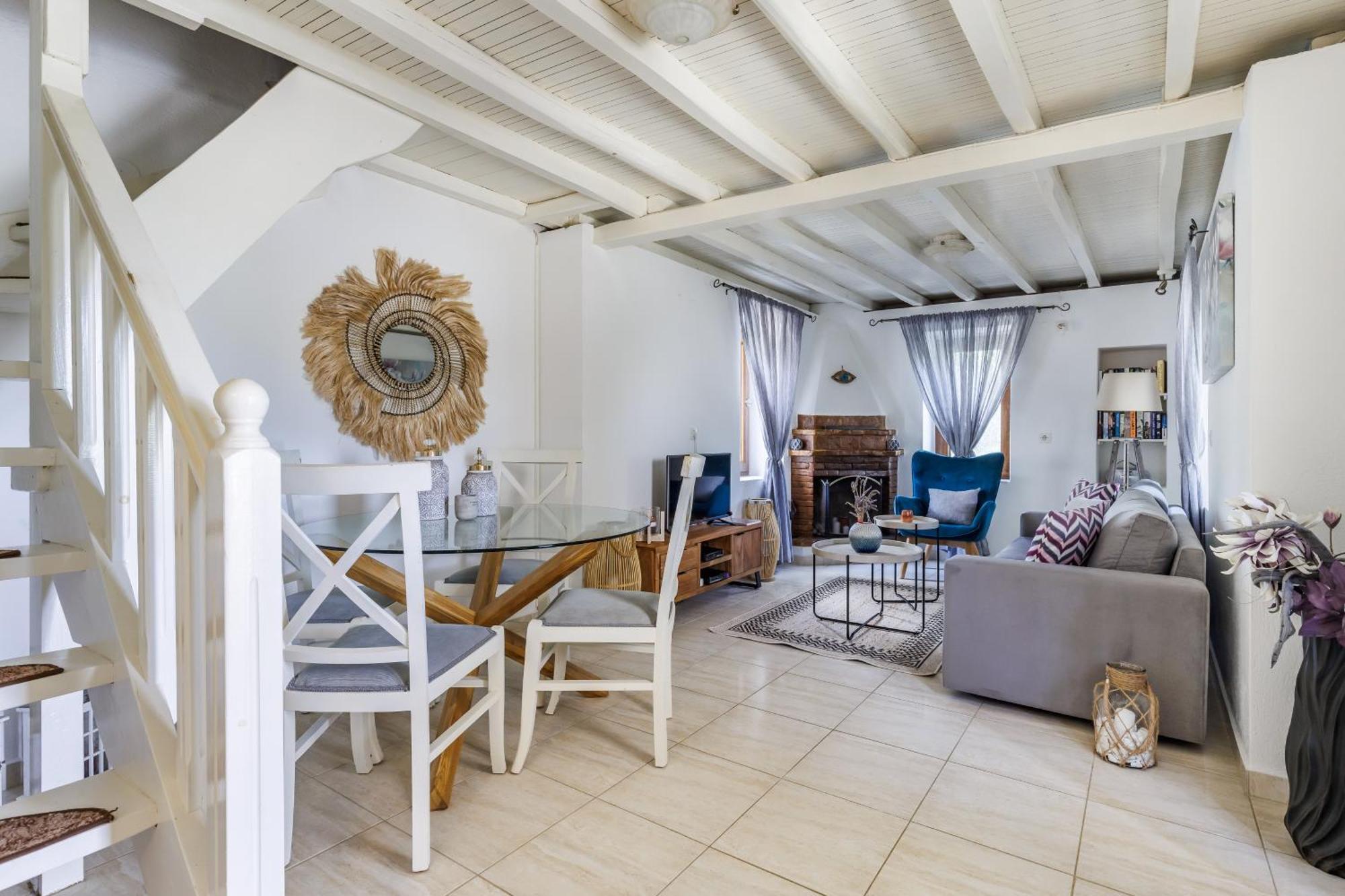 Villa Fotini Kalivi In Raches Panormos  Luaran gambar