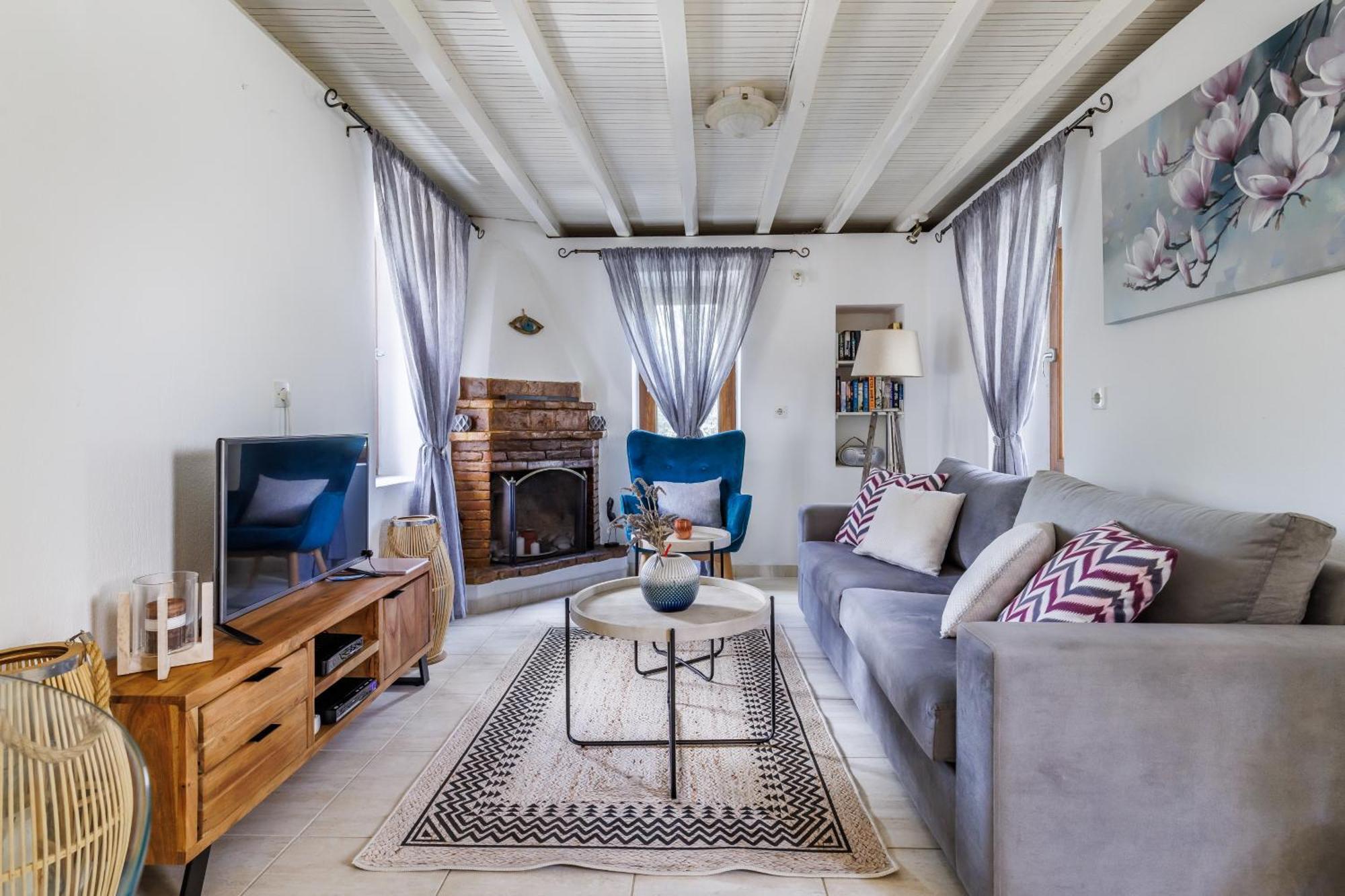 Villa Fotini Kalivi In Raches Panormos  Luaran gambar