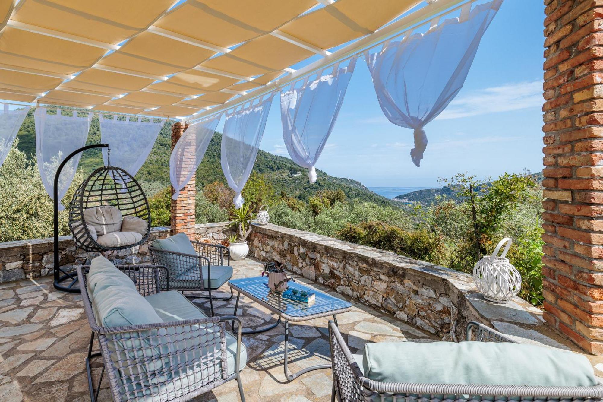 Villa Fotini Kalivi In Raches Panormos  Luaran gambar