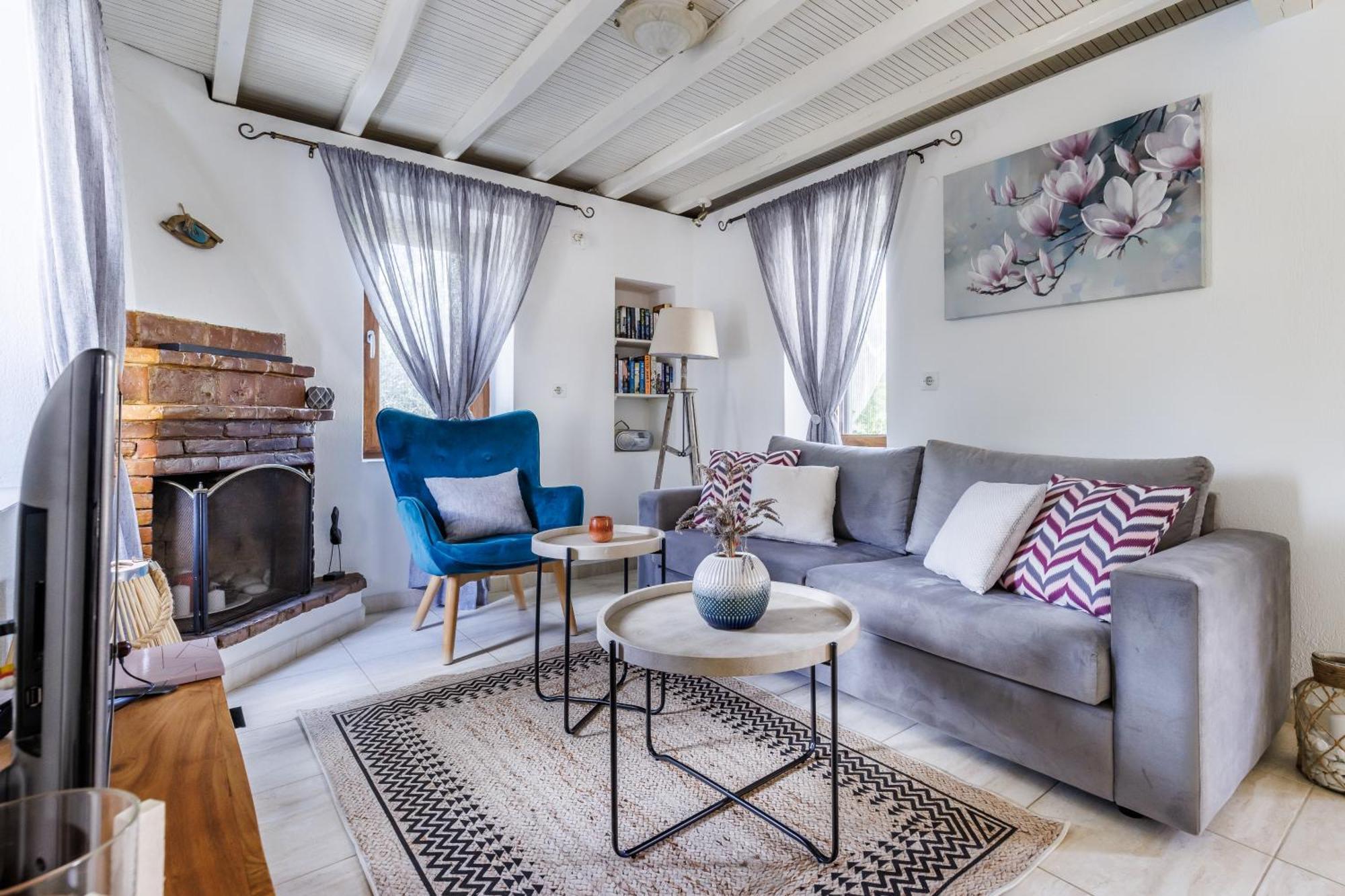Villa Fotini Kalivi In Raches Panormos  Luaran gambar