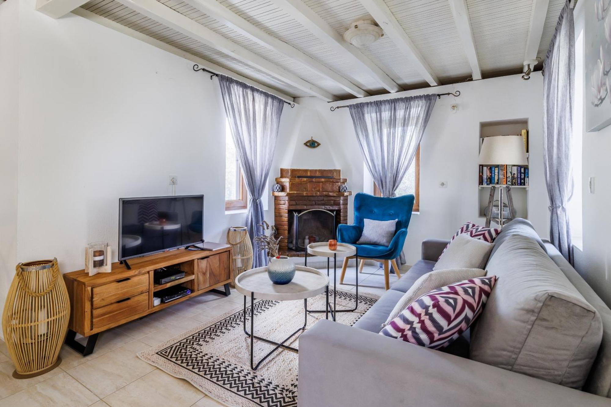 Villa Fotini Kalivi In Raches Panormos  Luaran gambar