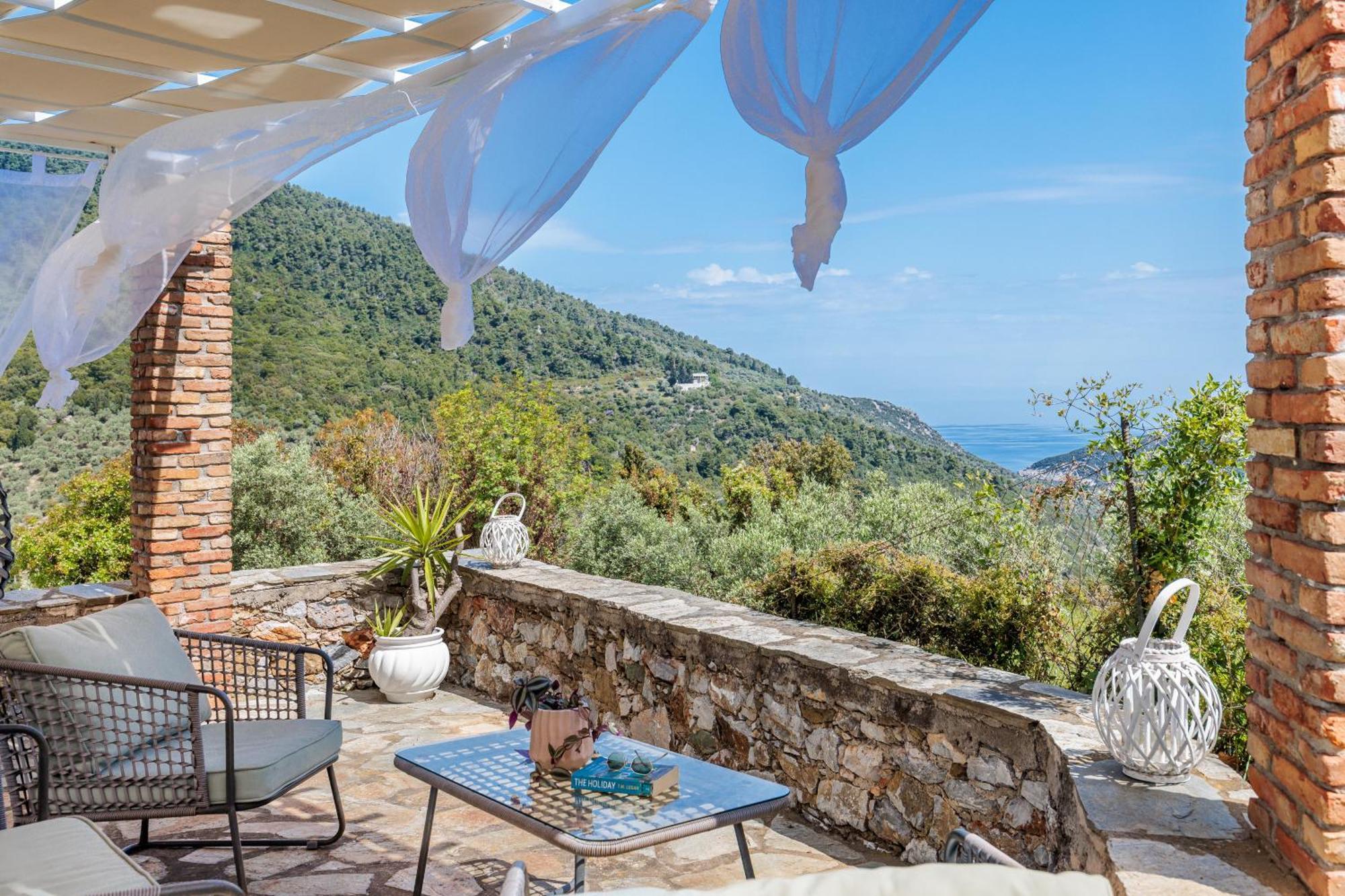Villa Fotini Kalivi In Raches Panormos  Luaran gambar